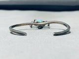 Dangling Spider!! Vintage Native American Navajo Turquoise Sterling Silver Bracelet-Nativo Arts