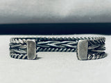 Early 1900's!!!!! Vintage Native American Navajo Cerrillos Turquoise Bracelet Cuff-Nativo Arts