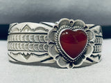 Important Dave Reeves Carnelian Vintage Sterling Silver Bracelet-Nativo Arts