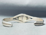 Important Santo Domingo Wayne Aguilar Turquoise Sterling Silver Bracelet-Nativo Arts