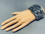 The Best Vintage Lady Of Guadalupe Sterling Silver Bracelet Cuff-Nativo Arts