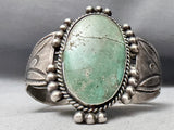 One Of The Best Vintage Native American Navajo Early Royston Turquoise Sterling Silver Bracelet-Nativo Arts