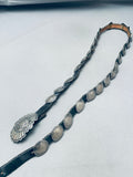 Vintage Santa Fe Southwest Sterling Silver Coin Concho Belt Old-Nativo Arts