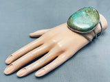Important Vintage Native American Navajo Royston Turquoise Sterling Silver Bracelet-Nativo Arts