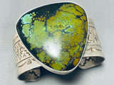 Newsworthy Native American Navajo Frogskin Turquoise Sterling Silver Bracelet-Nativo Arts