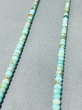 Native American Spectacular Vintage Santo Domingo Royston Turquoise Sterling Silver Necklace-Nativo Arts
