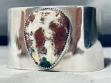 Cambellie Stone!! Rare Vintage Native American Navajo Sterling Silver Bracelet-Nativo Arts