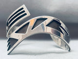 One Of The Best Vintage Native American Navajo Sterling Silver Bracelet-Nativo Arts