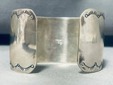 Important Pete Family Vintage Native American Navajo Turquoise Sterling Silver Bracelet-Nativo Arts