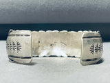Sandoval Family Vintage Native American Navajo Sterling Silver Bracelet-Nativo Arts