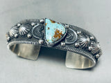 Ingot Style Sterling!! :) Vintage Native American Navajo Turquoise Bracelet Cuff-Nativo Arts