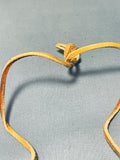 One Of The Most Unique Vintage Native American Navajo Royston Turquoise Sterling Silver Necklace-Nativo Arts