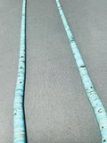 Gorgeous Vintage Santo Domingo Turquoise Sterling Silver Necklace-Nativo Arts