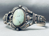 Randy Boyd Vintage Native American Navajo Dry Creek Turquoise Sterling Silver Bracelet-Nativo Arts