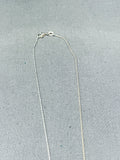Important Vintage Native American Navajo Royston Old Kingman Turquoise Sterling Silver Necklace-Nativo Arts