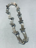 The Most Unique Vintage Dove Sterling Silver Necklace Old-Nativo Arts