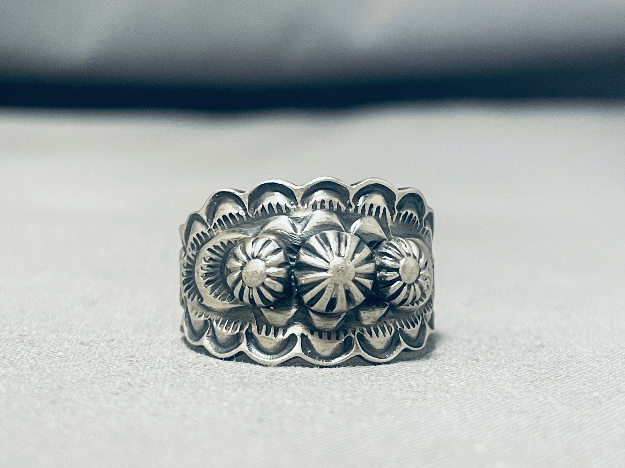 Marvelous Native American Navajo Sterling Silver Ring – Nativo Arts
