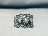 Marvelous Native American Navajo Sterling Silver Ring-Nativo Arts