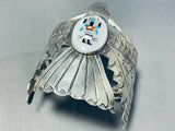 The Best Native American Navajo Turquoise Thunderbird Sterling Silver Bracelet-Nativo Arts