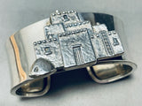 Benny Chavez Pueblo Vintage Native American Navajo Sterling Silver Bracelet-Nativo Arts
