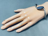 Important Vintage Apache Sugilite Sterling Silver Bracelet-Nativo Arts