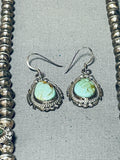 Gasp! Vintage Native American Navajo Royston Turquoise Sterling Silver Squash Blossom Necklace-Nativo Arts