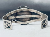 Cheetah Jasper Vintage Native American Navajo Early 1900's Sterling Silver Bracelet-Nativo Arts
