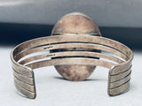 Moonface Rare Vintage Southwest Sterling Silver Bracelet Cuff-Nativo Arts
