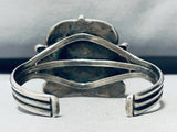 Early Royston Turquoise!! Vintage Native American Navajo Sterling Silver Bracelet Cuff Old-Nativo Arts