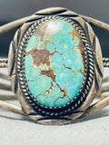 Native American Amazing Vintage Royston Turquoise Sterling Silver Bracelet-Nativo Arts