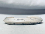Marvelous Vintage Native American Navajo Sterling Silver Bracelet-Nativo Arts