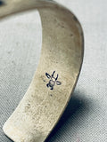 Ben Mansfield Private Collection Vintage Native American Hopi Sterling Silver Bracelet-Nativo Arts