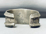137 Grams Vintage Native American Navajo #8 Turquoise Sterling Silver Bracelet-Nativo Arts