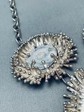 One Of The Most Unique Ever Vintage Native American Navajo Sterling Silver Necklace-Nativo Arts