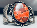 One Of The Most Unique Vintage Native American Navajo Bulbous Agate Sterling Silver Bracelet-Nativo Arts