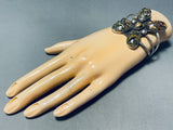 Best Leopard Jasper Vintage Native American Navajo Sterling Silver Bracelet-Nativo Arts