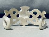 Spiderweb Turquoise Galore!! Vintage Native American Navajo Sterling Silver Bracelet-Nativo Arts