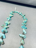 Medicine Man Vintage Native American Navajo Turquoise Heishi Jacla Necklace Old-Nativo Arts