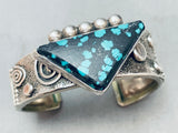 Best Vintage Native American Navajo Andy Marion Turquoise Sterling Silver Bracelet-Nativo Arts