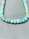 Native American Spectacular Vintage Santo Domingo Royston Turquoise Sterling Silver Necklace-Nativo Arts