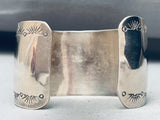 Important Charlie Peshlakai Turquoise Sterling Silver Vintage Bracelet-Nativo Arts