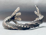 One Of The Best Ever Vintage Native American Navajo Sterling Silver Bracelet-Nativo Arts