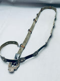 Anito Ohlingues Vintage Native American Navajo Sterling Silver Hand Tooled Concho Belt-Nativo Arts