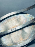 Fascinating Vintage Native American Navajo Morenci Turquoise Sterling Silver Bracelet-Nativo Arts