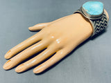 146 Gram Important Tommy Jackson Vintage Native American Navajo Sterling Silver Bracelet-Nativo Arts
