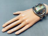 One Of The Best Ever Vintage Native American Navajo Royston Turquoise Sterling Silver Bracelet-Nativo Arts