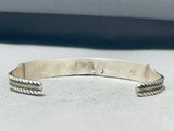 Native American Glamorous Vintage Zuni Jet Synthetic Opal Sterling Silver Bracelet-Nativo Arts