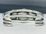 Incomparable Vintage Native American Navajo Smoky Bisbee Turquoise Sterling Silver Bracelet-Nativo Arts