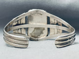Kee Family Vintage Native American Navajo Royston Turquoise Sterling Silver Bracelet-Nativo Arts