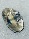 Native American Noteworthy Vintage Zuni Turquoise Cluster Sterling Silver Large Ring-Nativo Arts